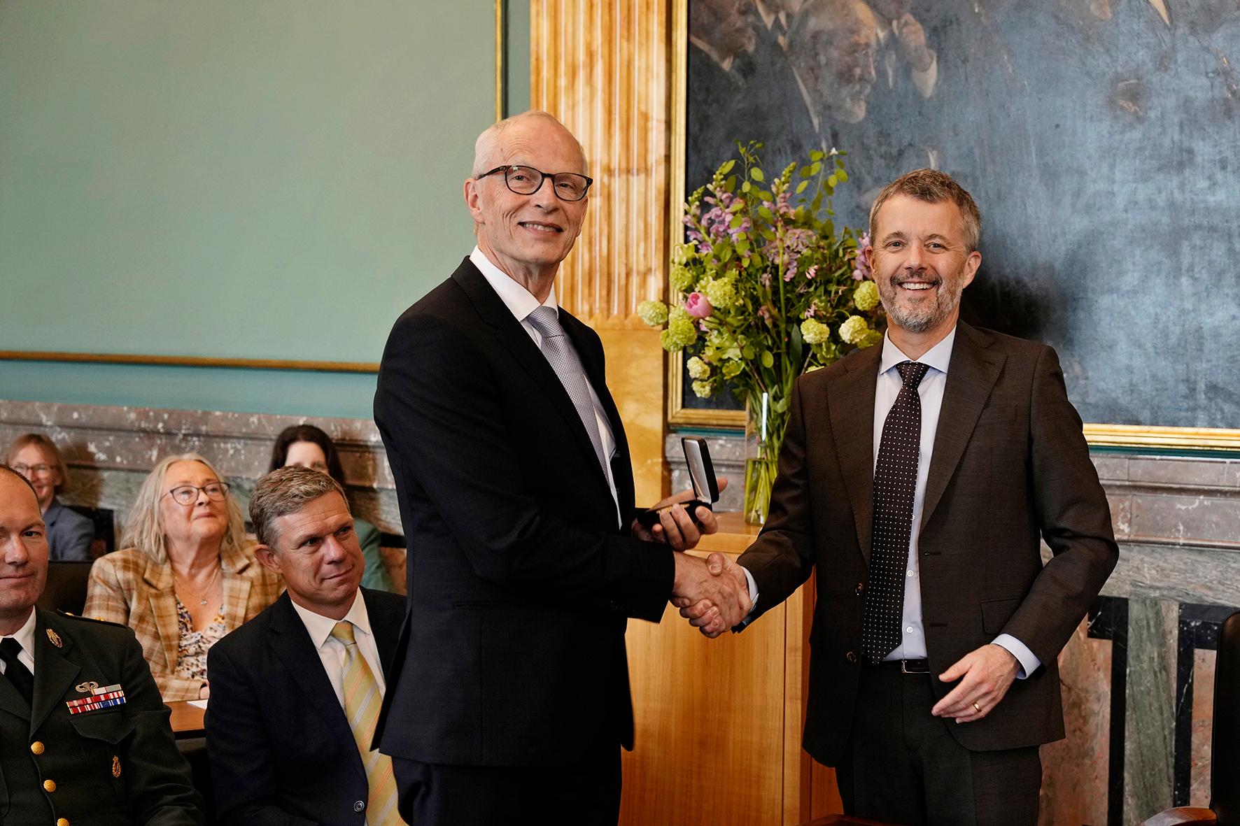 Per Halkjær Nielsen er den første forsker fra Aalborg Universitet, der modtager den prestigefyldte medalje